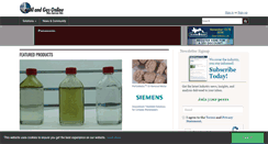 Desktop Screenshot of oilandgasonline.com